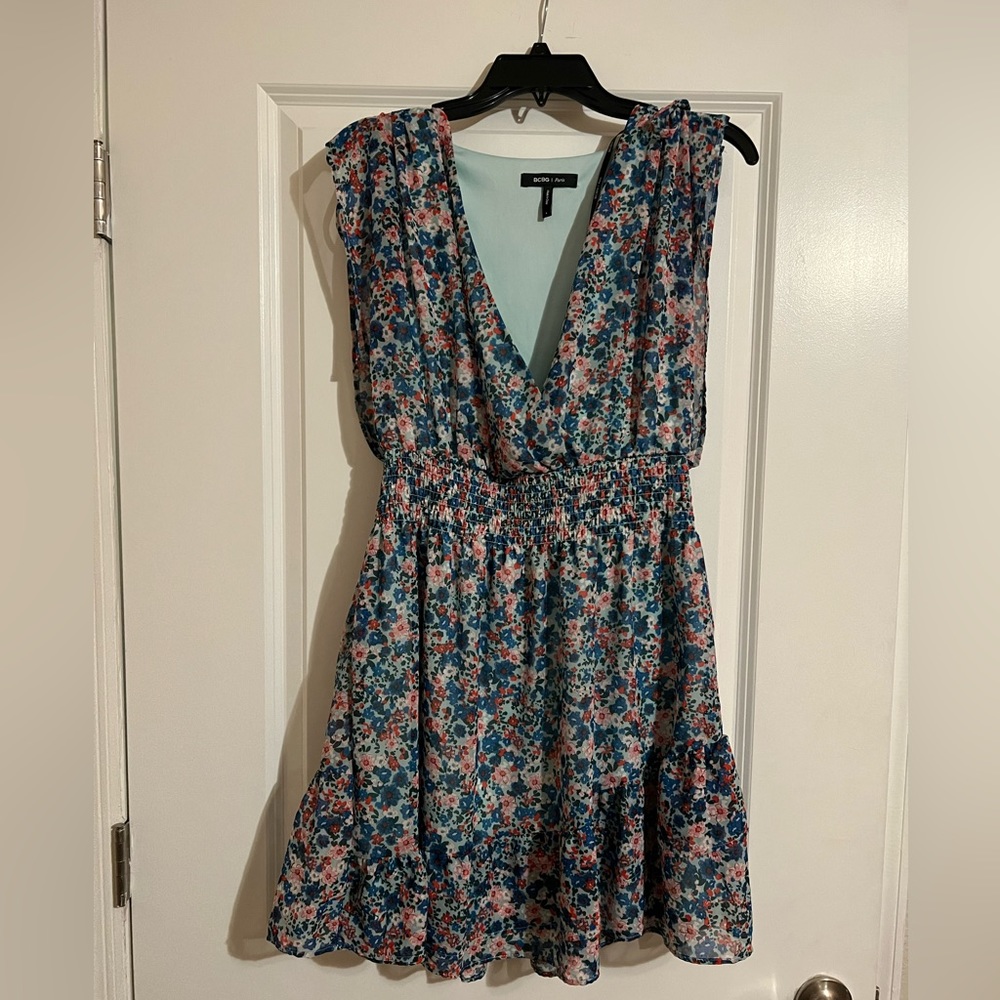 BCBG Paris Floral Dress NWT (L)